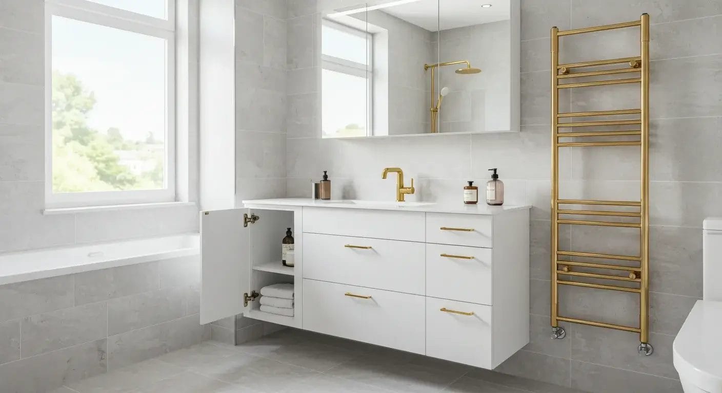 bathroom vanity installation in longmont CO